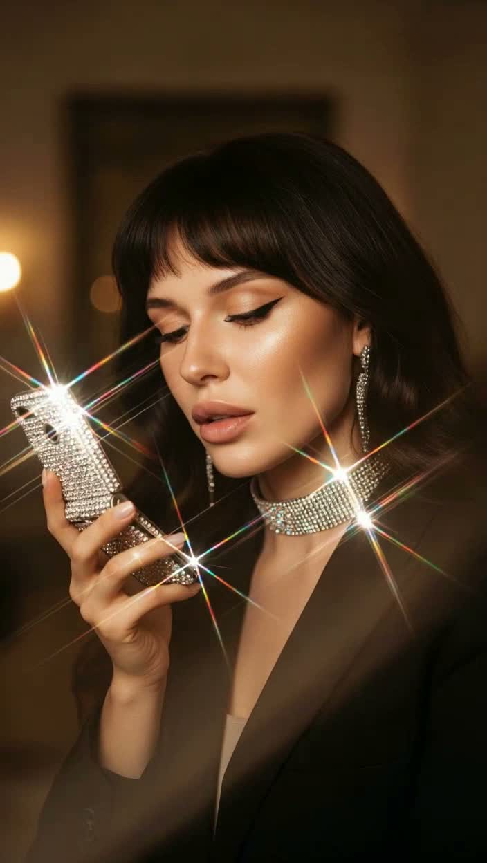 Рекламное видео с ювелирными изделиями в стиле high-end